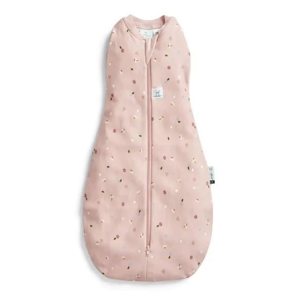 ERGOPOUCH - Zavinovačka a vak na spanie 2v1 Cocoon Daisies 0-3 m, 3-6 kg, 1 tog