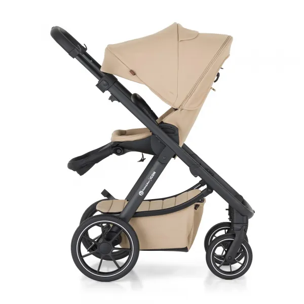 PETITEMARS Petite&Mars Icon Mocha Beige LITE RWS + Core Pro i-Size Black Grey + Báza