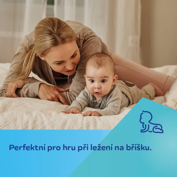 CANPOL BABIES Kniha edukatívna plyšová FOX