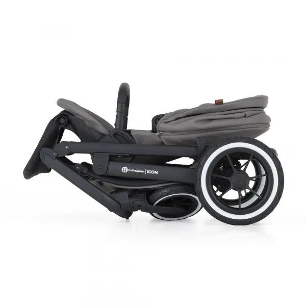 PETITEMARS Petite&Mars Icon Dove Grey LITE AIR + Core Pro i-Size Black Grey + Báza