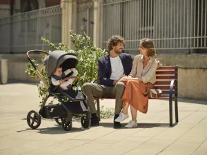 CHICCO Kočík kombinovaný 3v1 Mysa Charming Grey