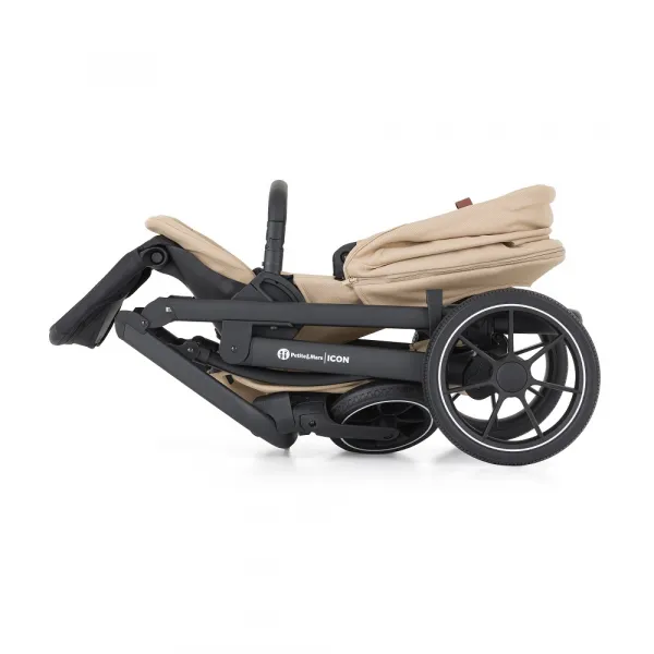PETITEMARS Petite&Mars Icon Mocha Beige LITE RWS + Core Pro i-Size Black Grey + Báza