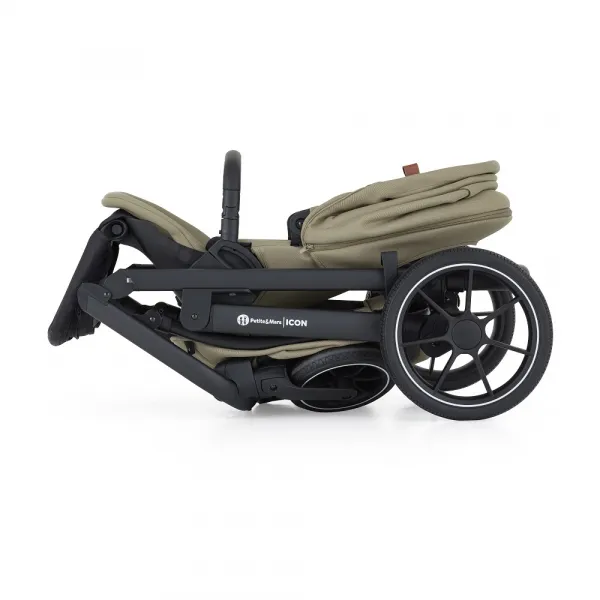 PETITEMARS Petite&Mars Icon Mossy Green LITE RWS + Core Pro i-Size Black Grey + Báza
