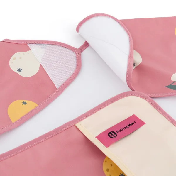 PETITE&MARS Podbradník s dlhým rukávom Ben Pink Pears