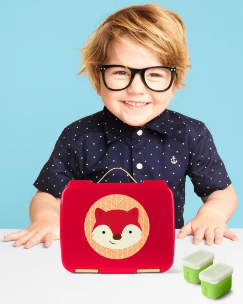 SKIP HOP Zoo Krabička na obed  Bento Líška 3r+