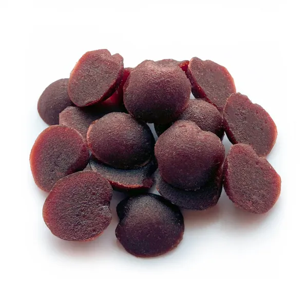 EXP: 31.01.2025 KIDDYLICIOUS Želé cukríky ovocné jablko a malina 64g