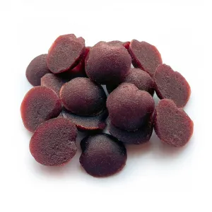 EXP: 31.01.2025 KIDDYLICIOUS Želé cukríky ovocné jablko a malina 64g