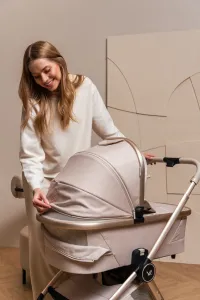 MUUVO Kočík kombinovaný Quick Boho Beige set 2v1