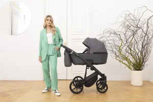 ADAMEX Kočík kombinovaný Mobi New Lux Blue