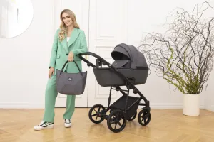 ADAMEX Kočík kombinovaný Mobi New Lux Blue