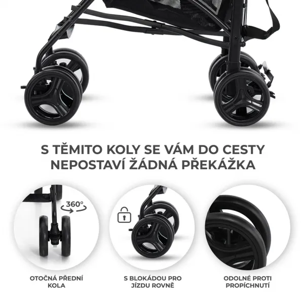 Golfový kočík Kinderkraft Tik Farba: Beige