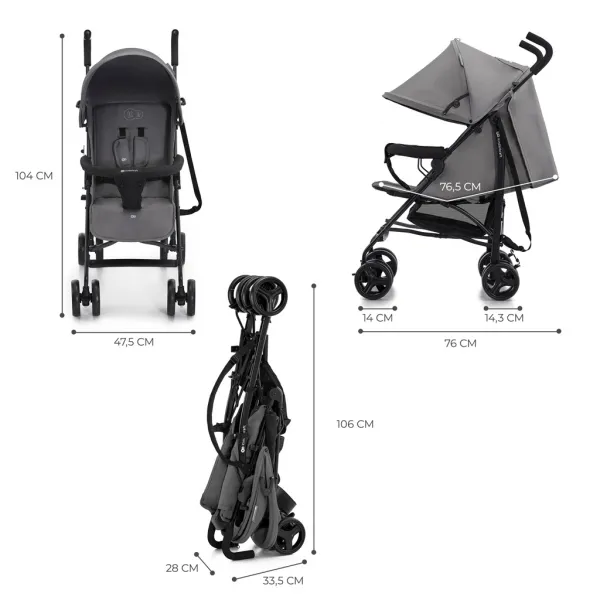 Golfový kočík Kinderkraft Tik Farba: Beige
