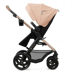 KINDERKRAFT - Kočík kombinovaný Moov 2 3v1 Sand Beige - penové kolesá