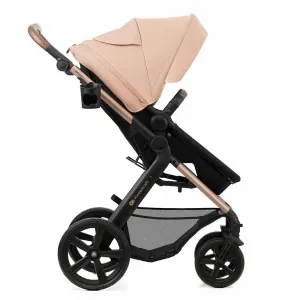 KINDERKRAFT - Kočík kombinovaný Moov 2 3v1 Sand Beige - penové kolesá