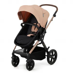 KINDERKRAFT - Kočík kombinovaný Moov 2 3v1 Sand Beige - penové kolesá