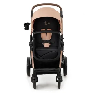 KINDERKRAFT - Kočík kombinovaný Moov 2 3v1 Sand Beige - penové kolesá