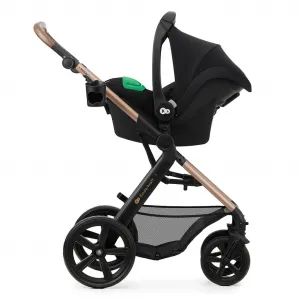 KINDERKRAFT - Kočík kombinovaný Moov 2 3v1 Sand Beige - penové kolesá