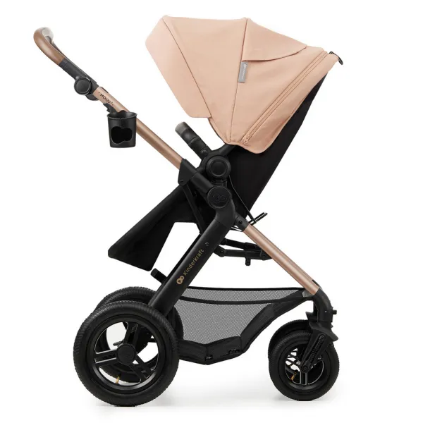 KINDERKRAFT - Kočík kombinovaný Moov 2 Air 3v1 Sand Beige