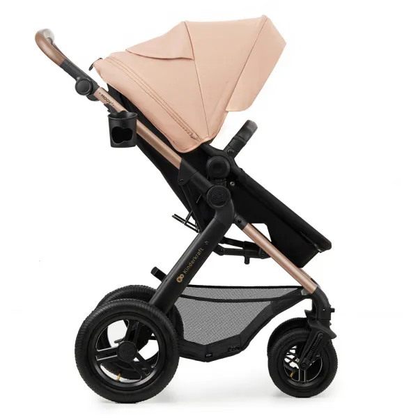 KINDERKRAFT - Kočík kombinovaný Moov 2 Air 3v1 Sand Beige
