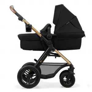 KINDERKRAFT - Kočík kombinovaný Moov 2 Air 3v1 Pure Black