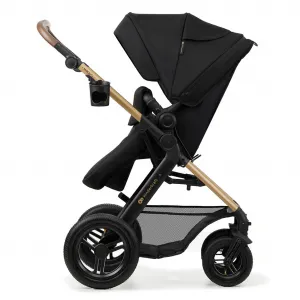 KINDERKRAFT - Kočík kombinovaný Moov 2 Air 3v1 Pure Black