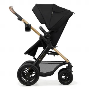 KINDERKRAFT - Kočík kombinovaný Moov 2 Air 3v1 Pure Black