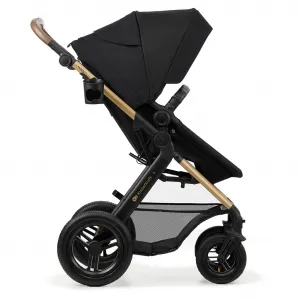 KINDERKRAFT - Kočík kombinovaný Moov 2 Air 3v1 Pure Black