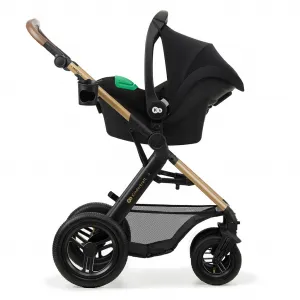 KINDERKRAFT - Kočík kombinovaný Moov 2 Air 3v1 Pure Black