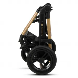 KINDERKRAFT - Kočík kombinovaný Moov 2 Air 3v1 Pure Black