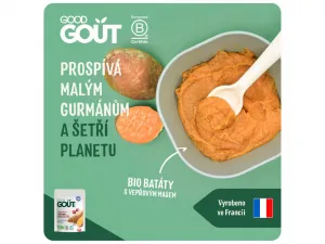 Good Gout Bio Kapsička sladké zemiaky s bravčovým mäsom 190 g,GOOD GOUT BIO Sladké zemiaky s bravčovým mäsom 190 g