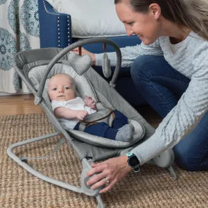 INGENUITY SUMMER Lehátko 2-in-1 Bouncer & Rocker Duo