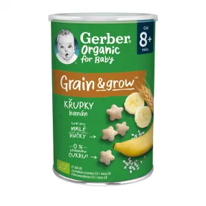 GERBER Organic chrumky banánové 35 g,GERBER Organic chrumky banánové 35 g