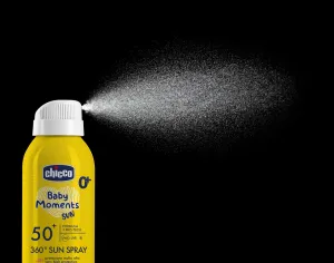 CHICCO Sprej detský na opaľovanie 360° SPF50+ 150ml