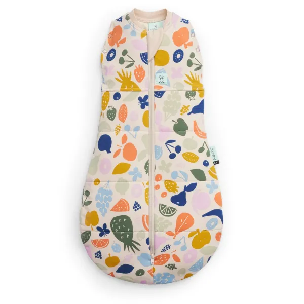 ERGOPOUCH - Zavinovačka a vak na spanie 2v1 Cocoon Fruit Salad 6-12 m, 8-10 kg, 2,5 tog