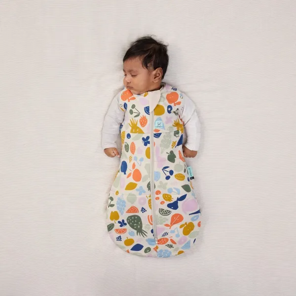 ERGOPOUCH - Zavinovačka a vak na spanie 2v1 Cocoon Fruit Salad 0-3 m, 3-6 kg, 2,5 tog