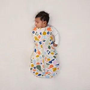 ERGOPOUCH - Zavinovačka a vak na spanie 2v1 Cocoon Fruit Salad 0-3 m, 3-6 kg, 2,5 tog