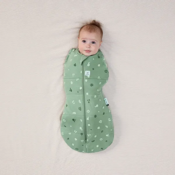 ERGOPOUCH - Zavinovačka a vak na spanie 2v1 Cocoon Sweet Orchard 0-3 m, 3-6 kg, 2,5 tog