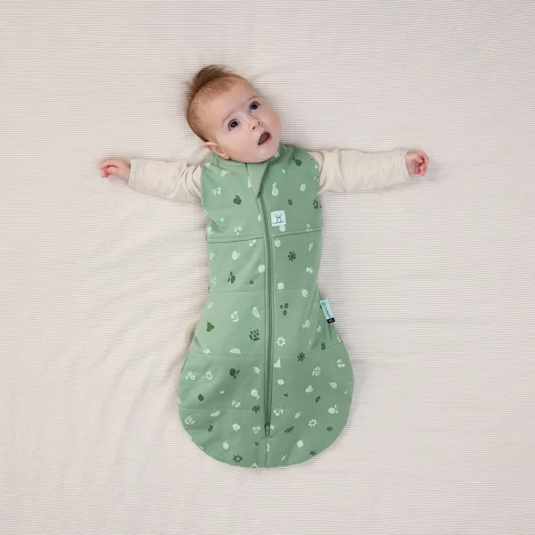 ERGOPOUCH - Zavinovačka a vak na spanie 2v1 Cocoon Sweet Orchard 0-3 m, 3-6 kg, 2,5 tog