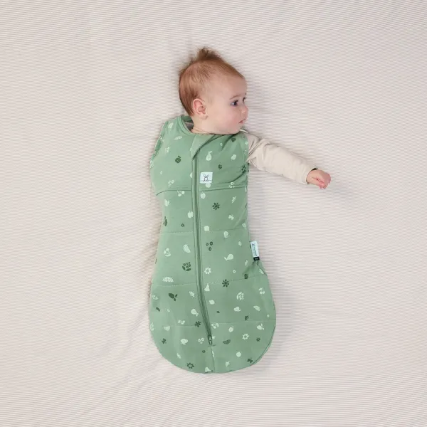 ERGOPOUCH - Zavinovačka a vak na spanie 2v1 Cocoon Sweet Orchard 0-3 m, 3-6 kg, 2,5 tog