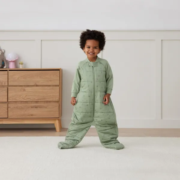 ERGOPOUCH - Vak a overal na spanie 2v1 organická bavlna Suit Willow 3-12 m, 6-12 kg, 2,5 tog