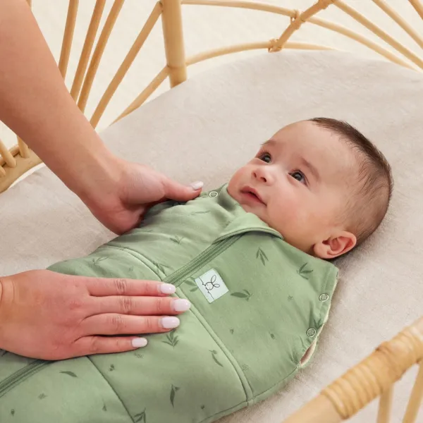 ERGOPOUCH Zavinovačka a vak na spaní 2v1 Cocoon Willow 0-3 m, 3-6 kg, 2,5 tog