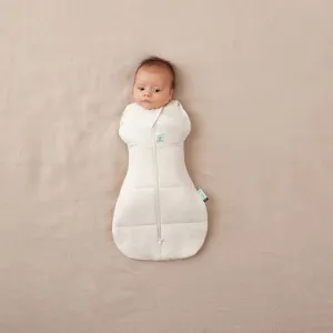 ERGOPOUCH Zavinovačka a vak na spaní 2v1 Cocoon Oatmeal Marle 0-3 m, 3-6 kg, 2,5 tog