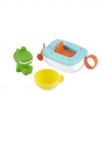SKIP HOP - Hračka do vody lodička Krokodíl Clark 12m+