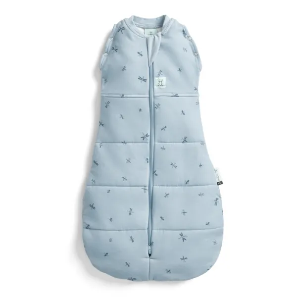 ERGOPOUCH Zavinovačka a vak na spaní 2v1 Cocoon Dragonflies 3-6 m, 6-8 kg, 2,5 tog