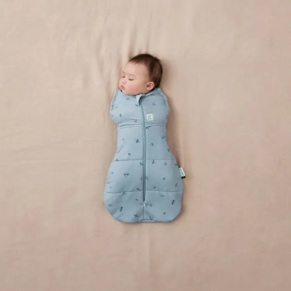 ERGOPOUCH Zavinovačka a vak na spaní 2v1 Cocoon Dragonflies 3-6 m, 6-8 kg, 2,5 tog