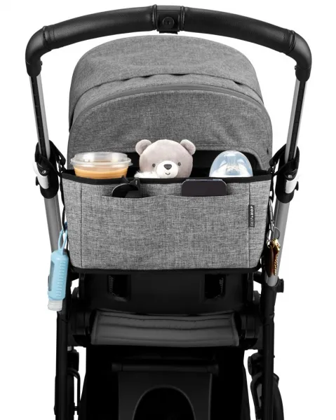 SKIP HOP - Organizér na kočík Grab&Go Ultra grey melange