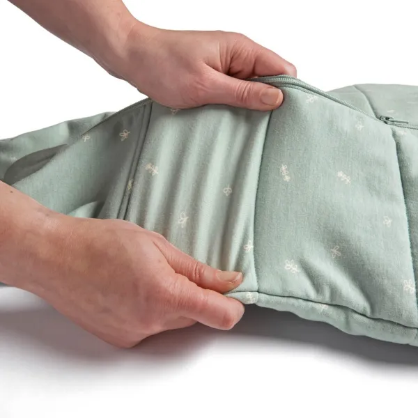 ERGOPOUCH - Vak na spanie organická bavlna Jersey Sage 3-12 m, 6-10 kg, 2,5 tog