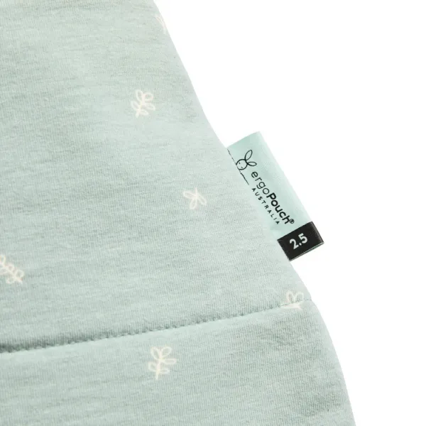 ERGOPOUCH - Vak na spanie organická bavlna Jersey Sage 3-12 m, 6-10 kg, 2,5 tog