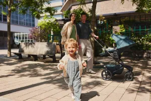 EASYWALKER Kočík kombinovaný Harvey⁵ Premium 2v1 Jade Green LITE RWS