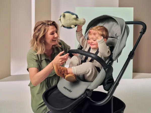 EASYWALKER Kočík kombinovaný Harvey⁵ 2v1 Pebble Grey LITE RWS